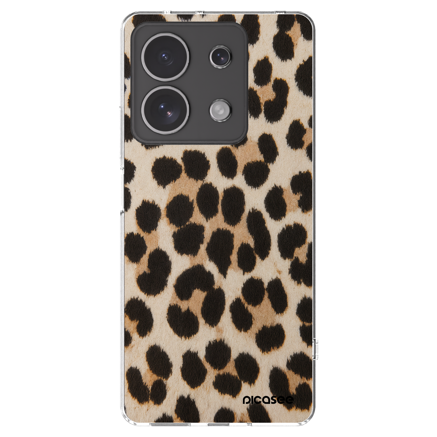 Picasee husă transparentă din silicon pentru Xiaomi Redmi Note 13 4G - Brown Tiger
