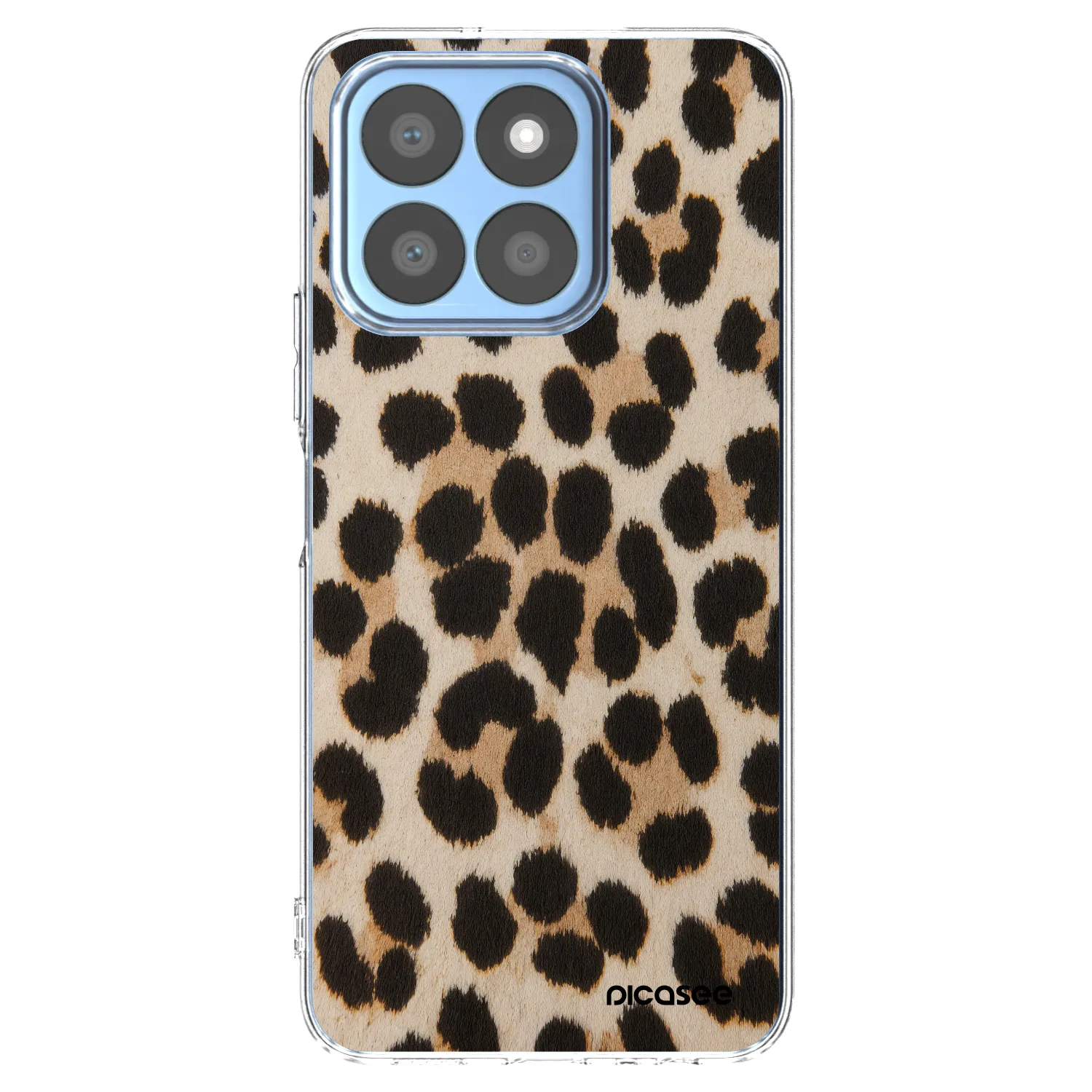 Picasee husă transparentă din silicon pentru Honor X8b - Brown Tiger