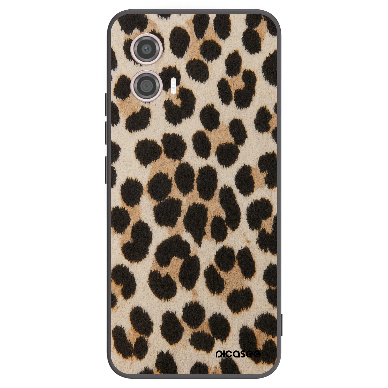 Picasee husă neagră din silicon pentru Motorola Moto G53 5G - Brown Tiger