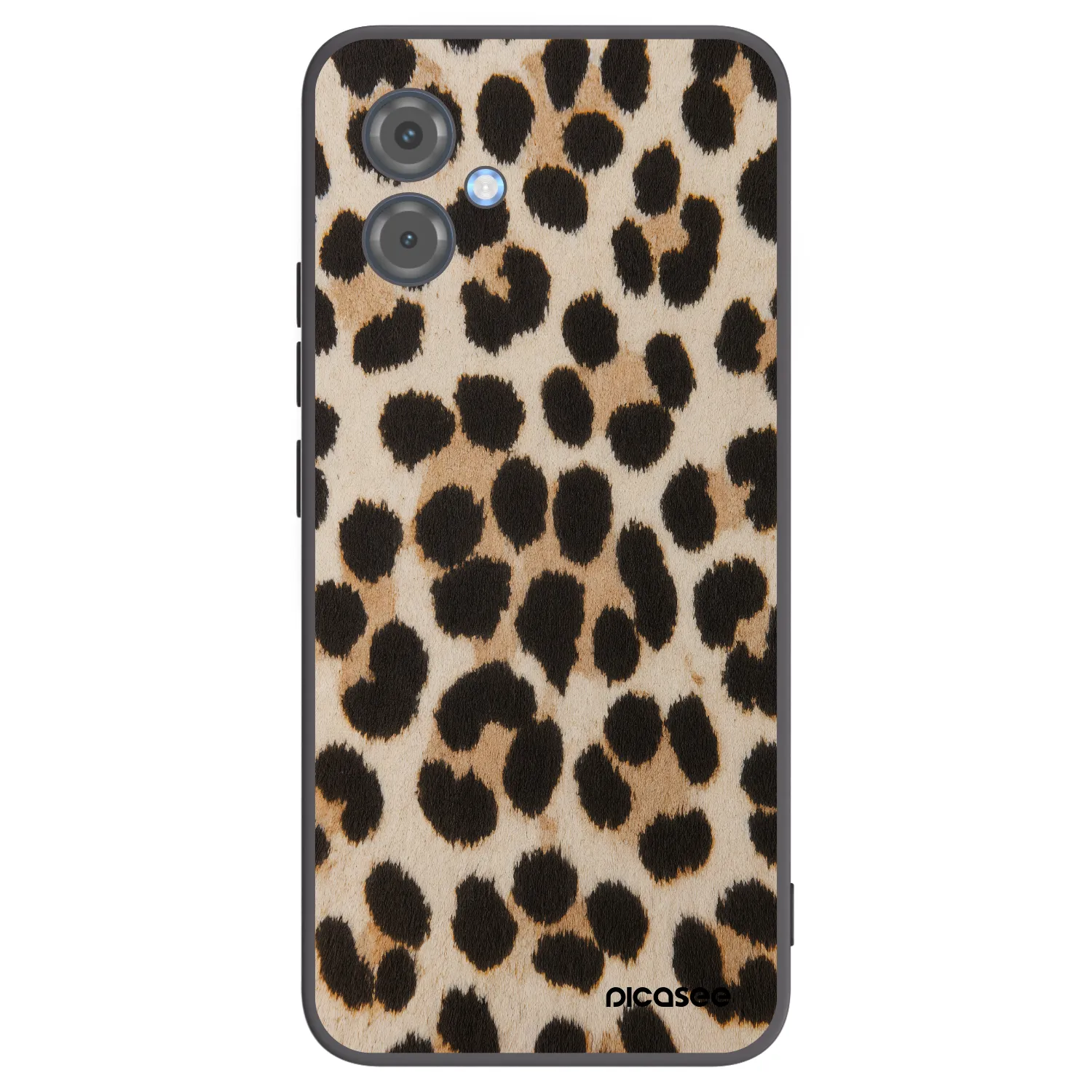 Picasee husă neagră din silicon pentru Motorola Moto G14 - Brown Tiger