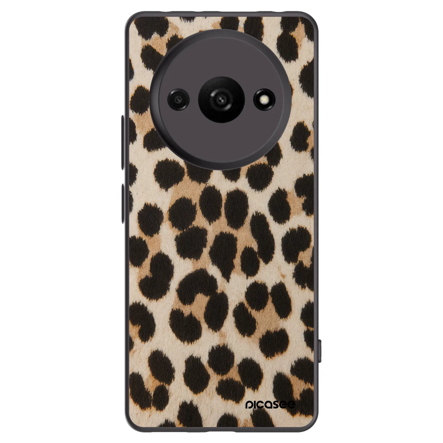 Picasee husă neagră din silicon pentru Xiaomi Redmi A3 - Brown Tiger