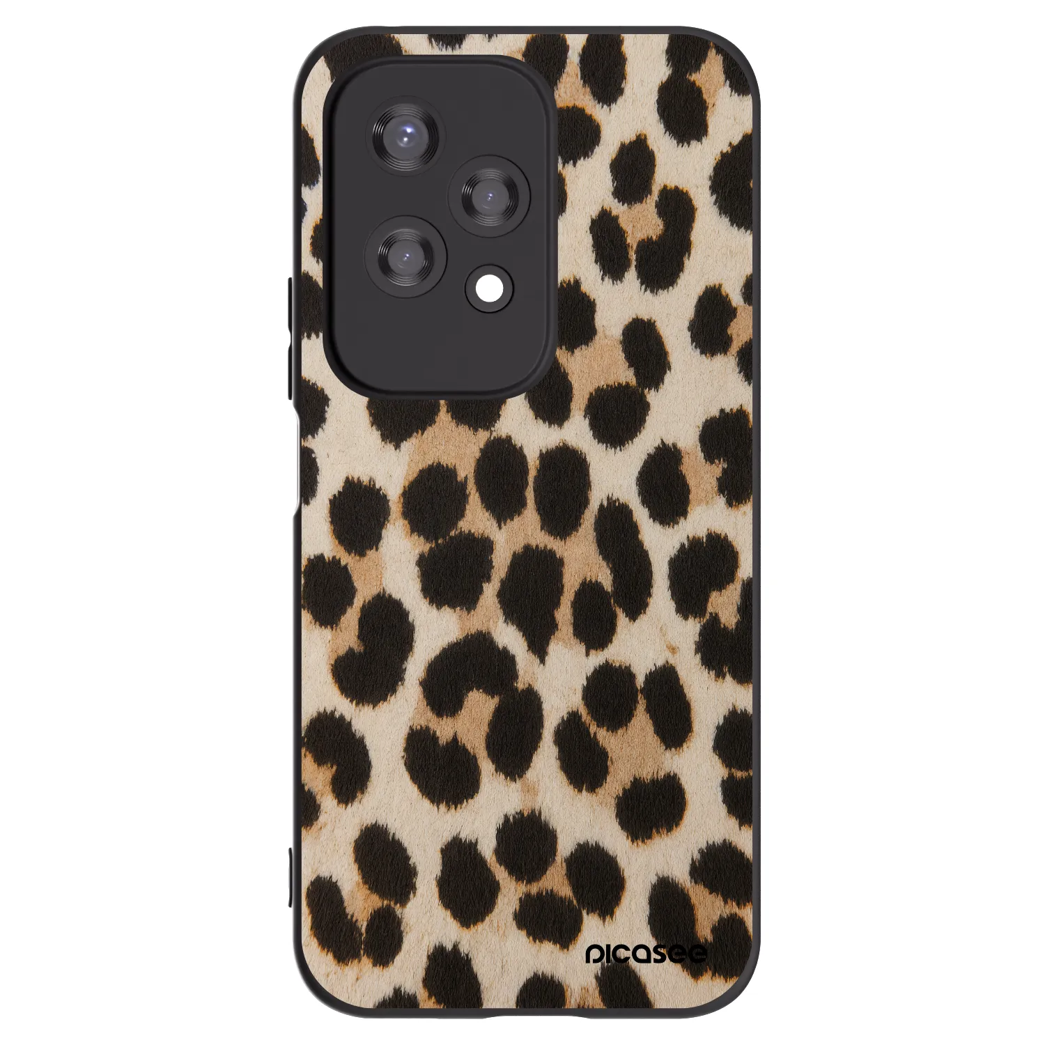 Picasee husă neagră din silicon pentru Honor 200 Lite - Brown Tiger