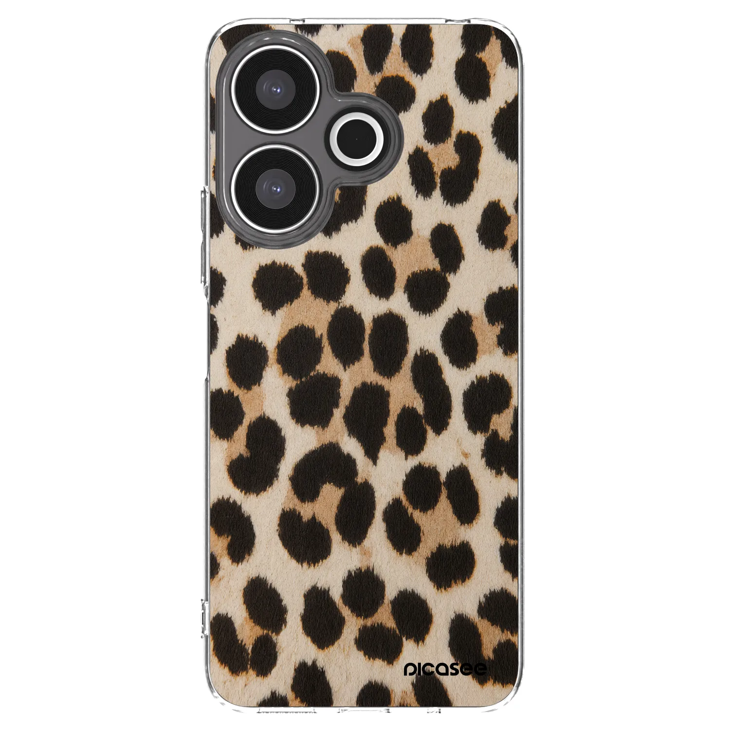 Picasee husă transparentă din silicon pentru Xiaomi Redmi 13 4G - Brown Tiger