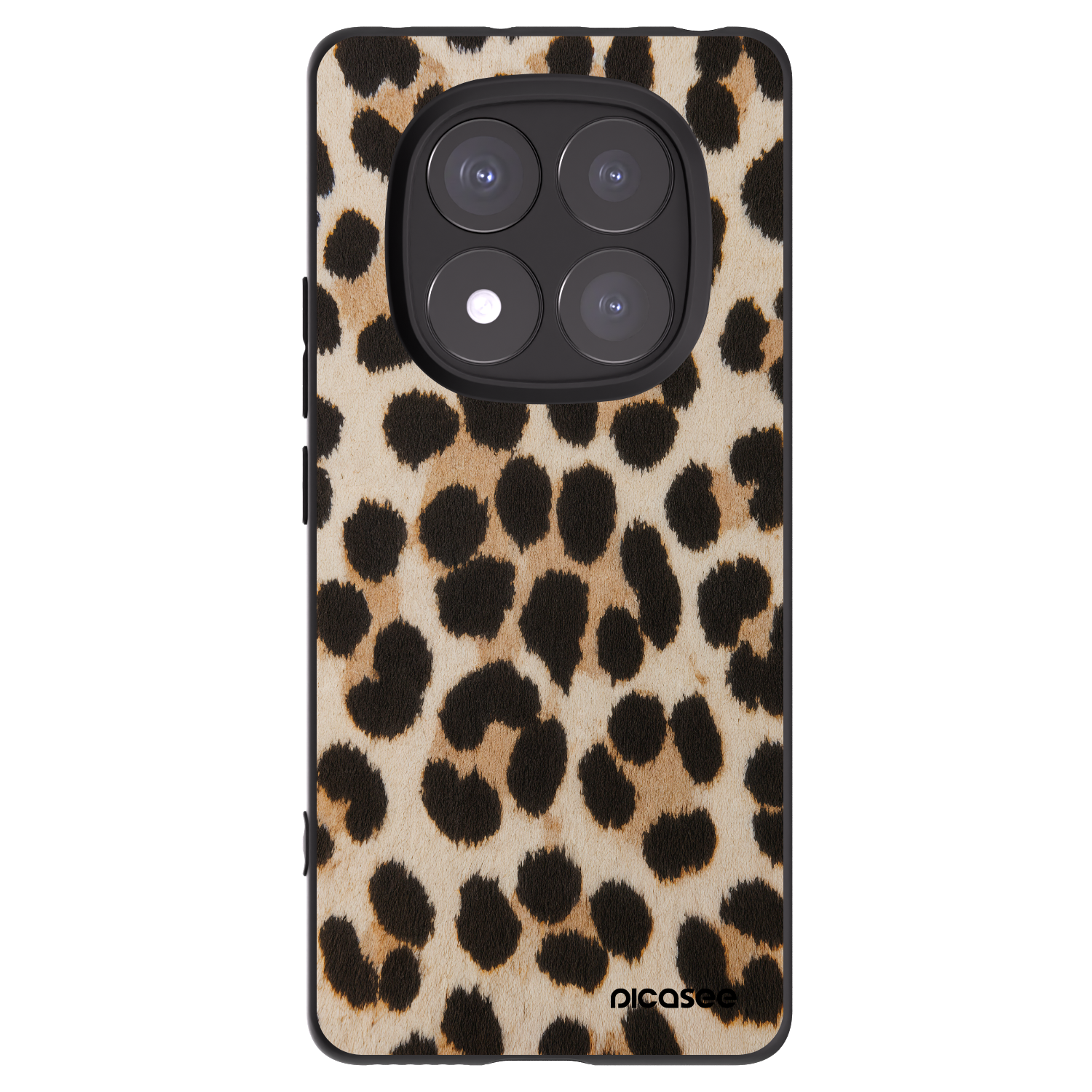 Picasee husă neagră din silicon pentru Xiaomi Redmi Note 14 Pro 5G - Brown Tiger