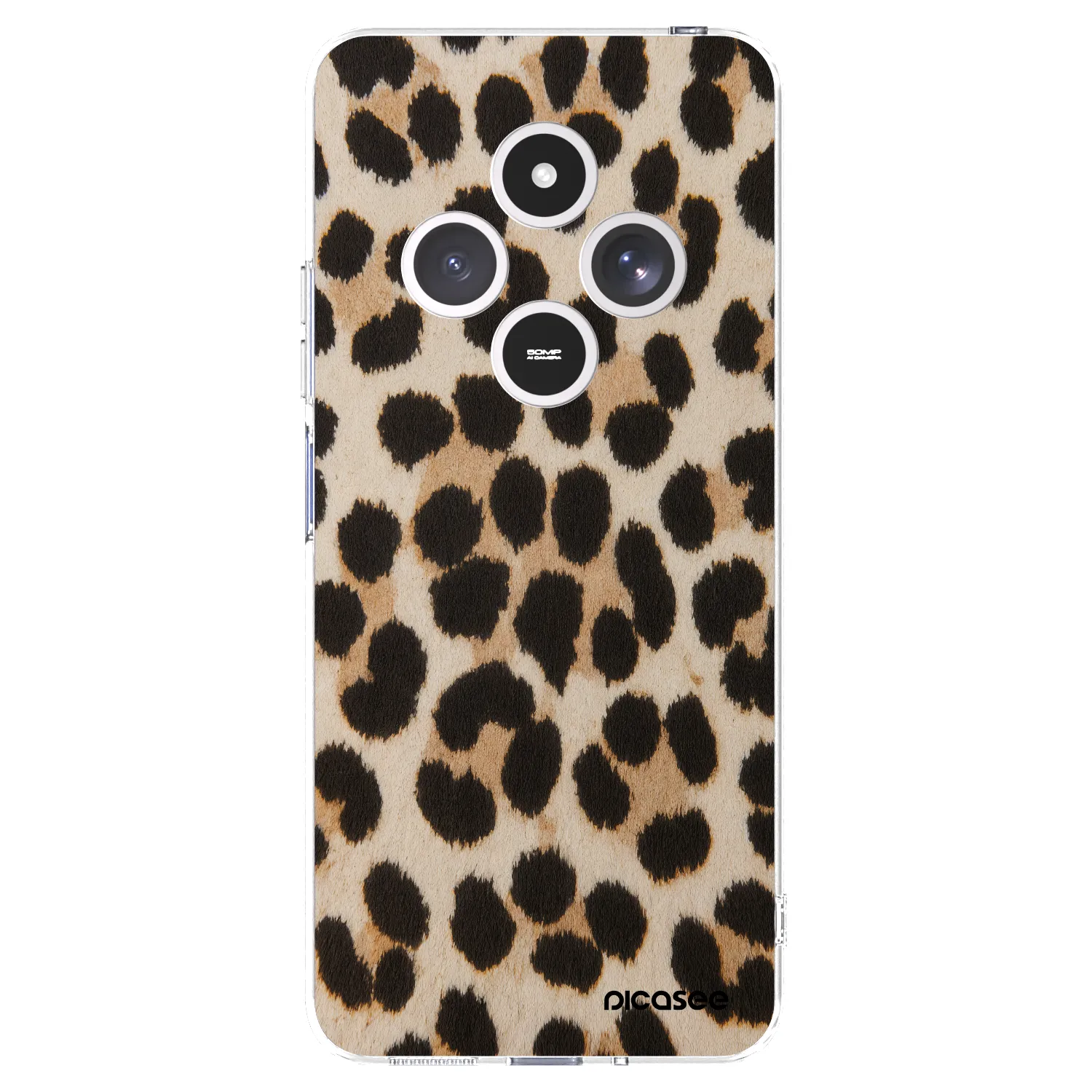 Picasee husă transparentă din silicon pentru Xiaomi Redmi 14C - Brown Tiger