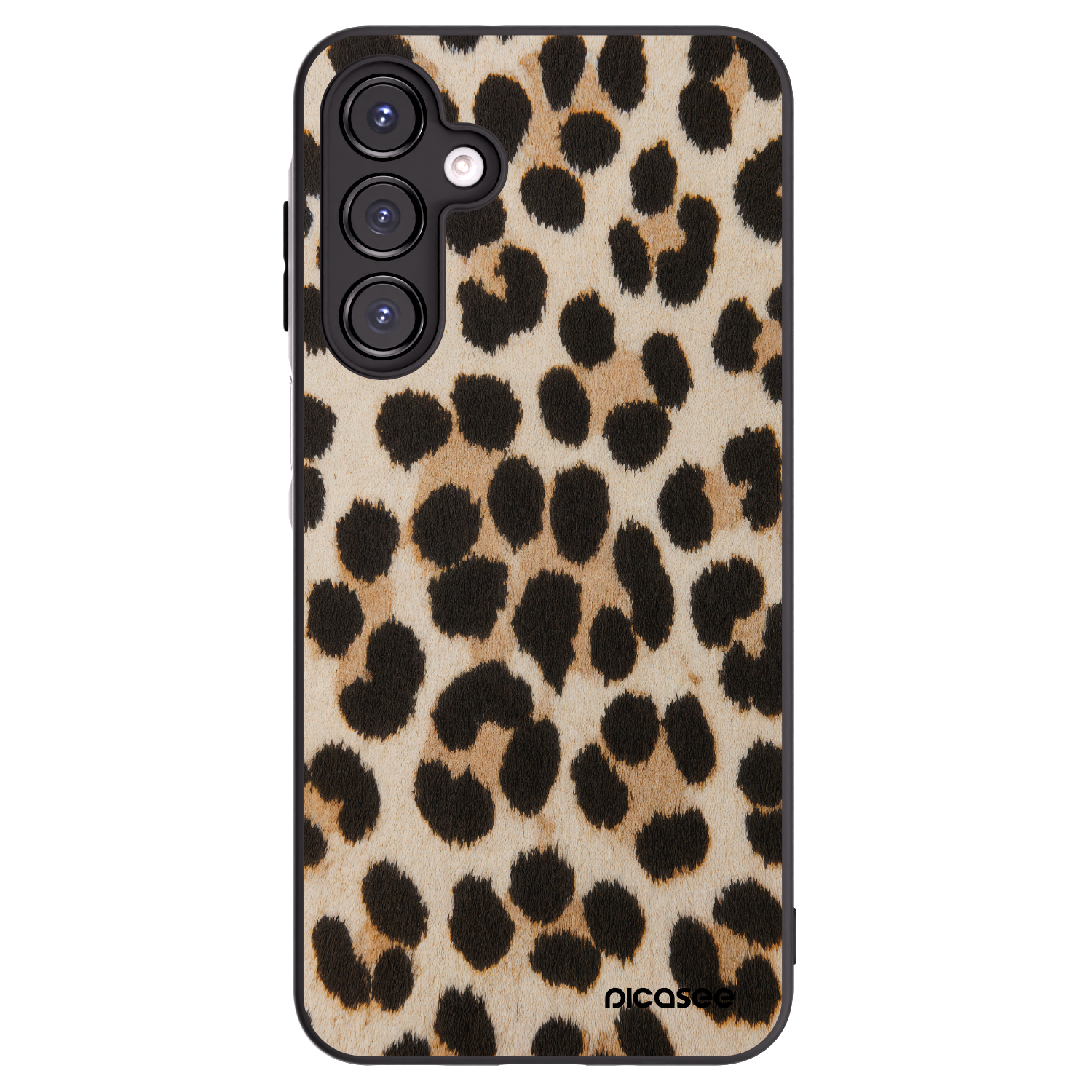 Picasee husă neagră din silicon pentru Samsung Galaxy A16 5G - Brown Tiger