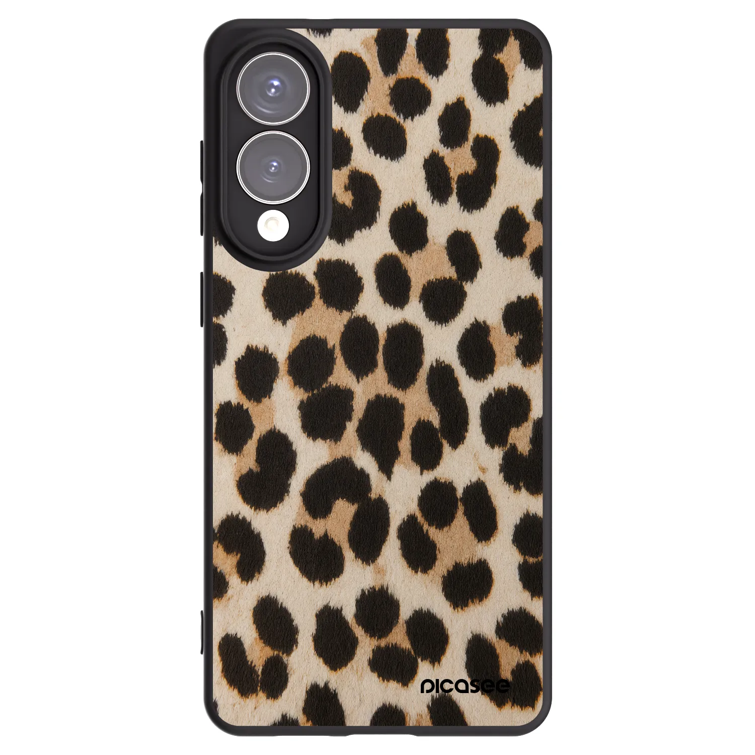 Picasee husă neagră din silicon pentru Samsung Galaxy S25 Edge 5G - Brown Tiger