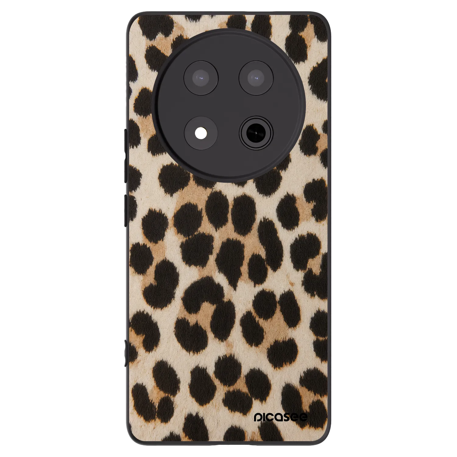 Picasee husă neagră din silicon pentru Honor Magic7 Lite 5G - Brown Tiger