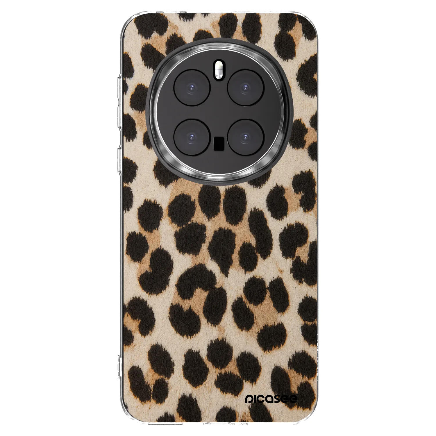 Picasee husă transparentă din silicon pentru Honor Magic7 Pro 5G - Brown Tiger
