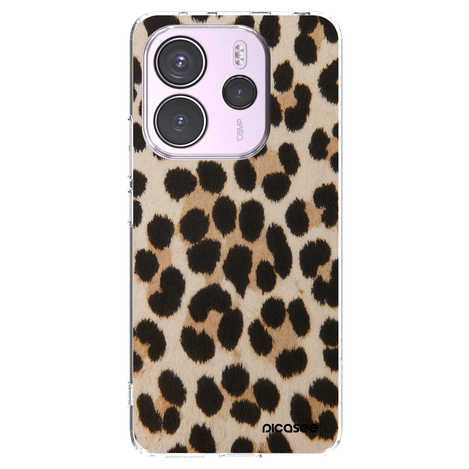 Picasee husă transparentă din silicon pentru Xiaomi Redmi Note 14 4G - Brown Tiger