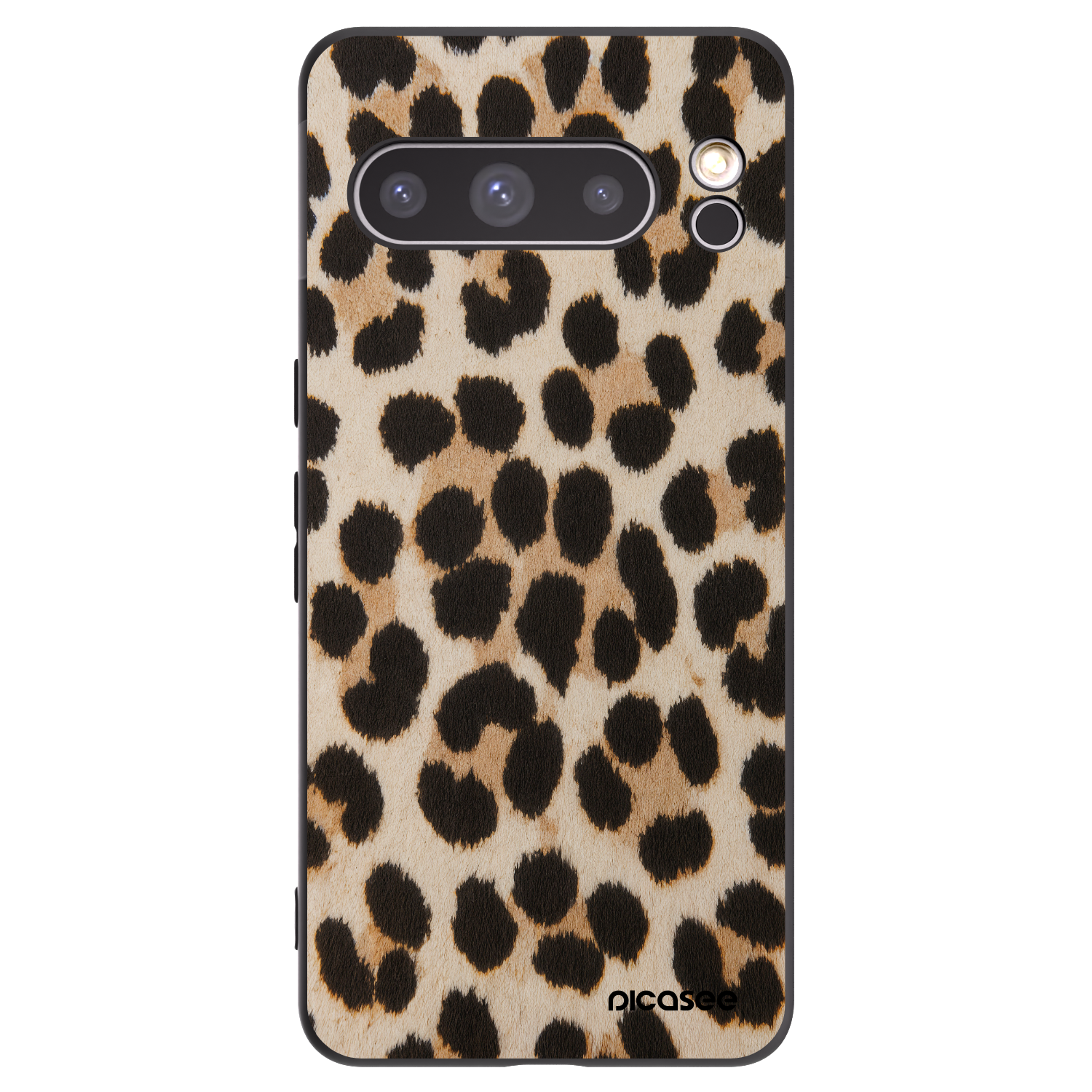 Picasee husă neagră din silicon pentru Google Pixel 8 Pro - Brown Tiger