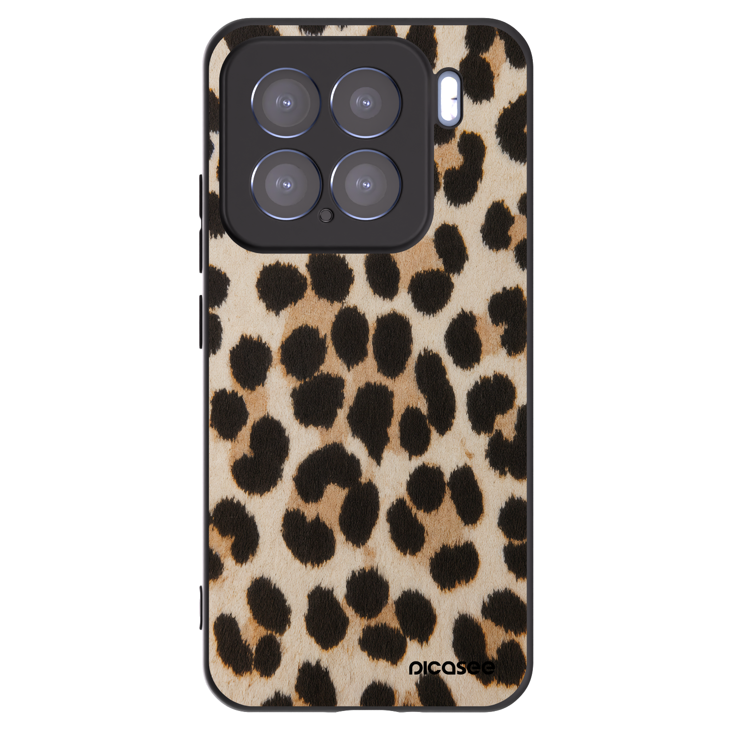 Picasee husă neagră din silicon pentru Xiaomi 15 - Brown Tiger