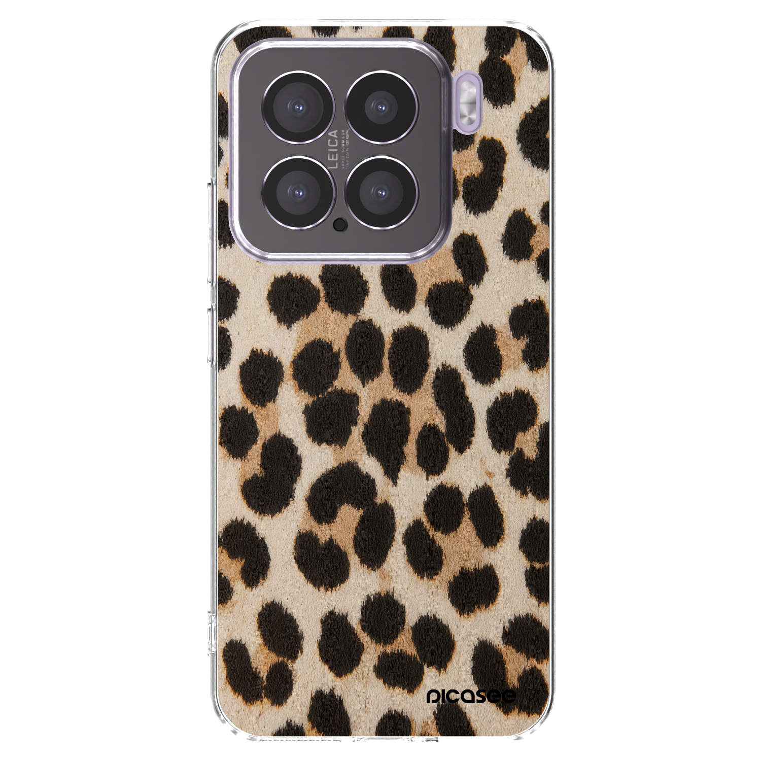 Picasee husă transparentă din silicon pentru Xiaomi 15 - Brown Tiger