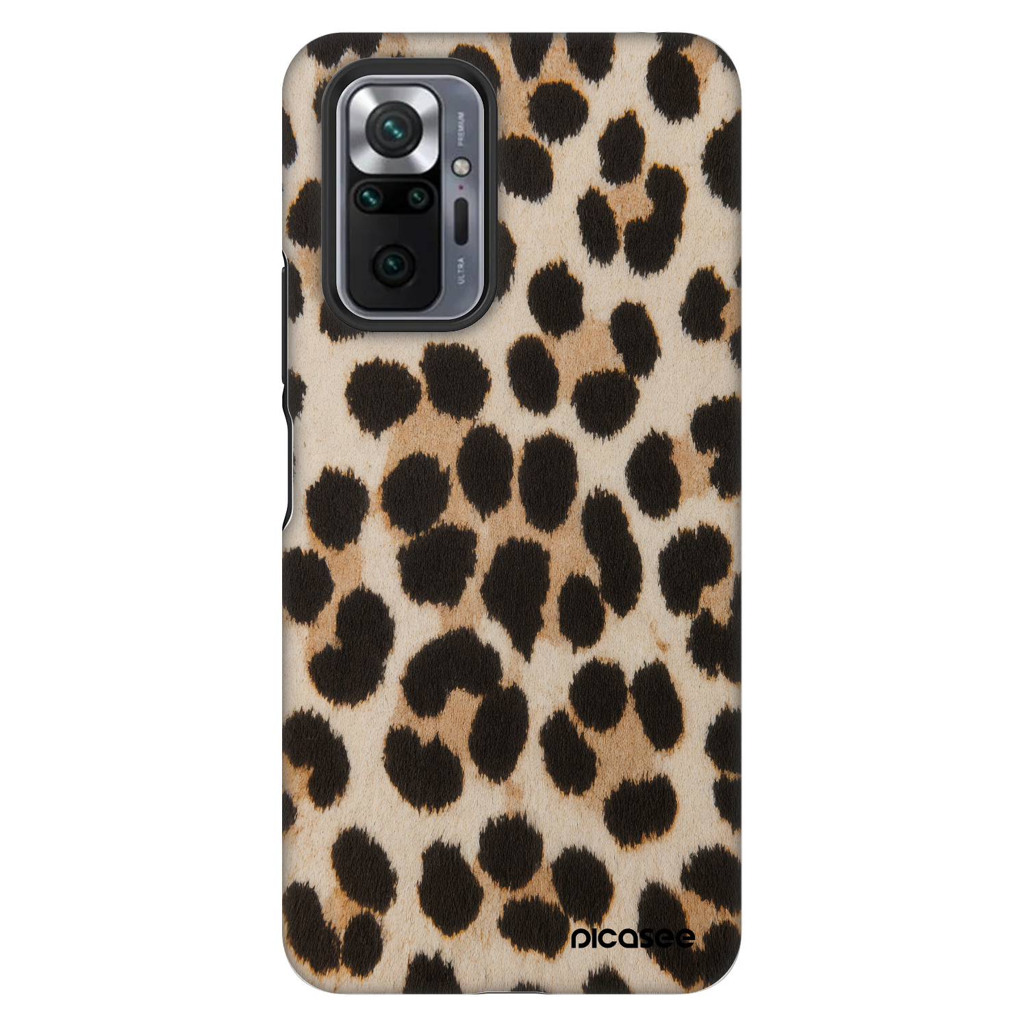 Picasee Fashion Case pentru Xiaomi Redmi Note 10 Pro - Brown Tiger