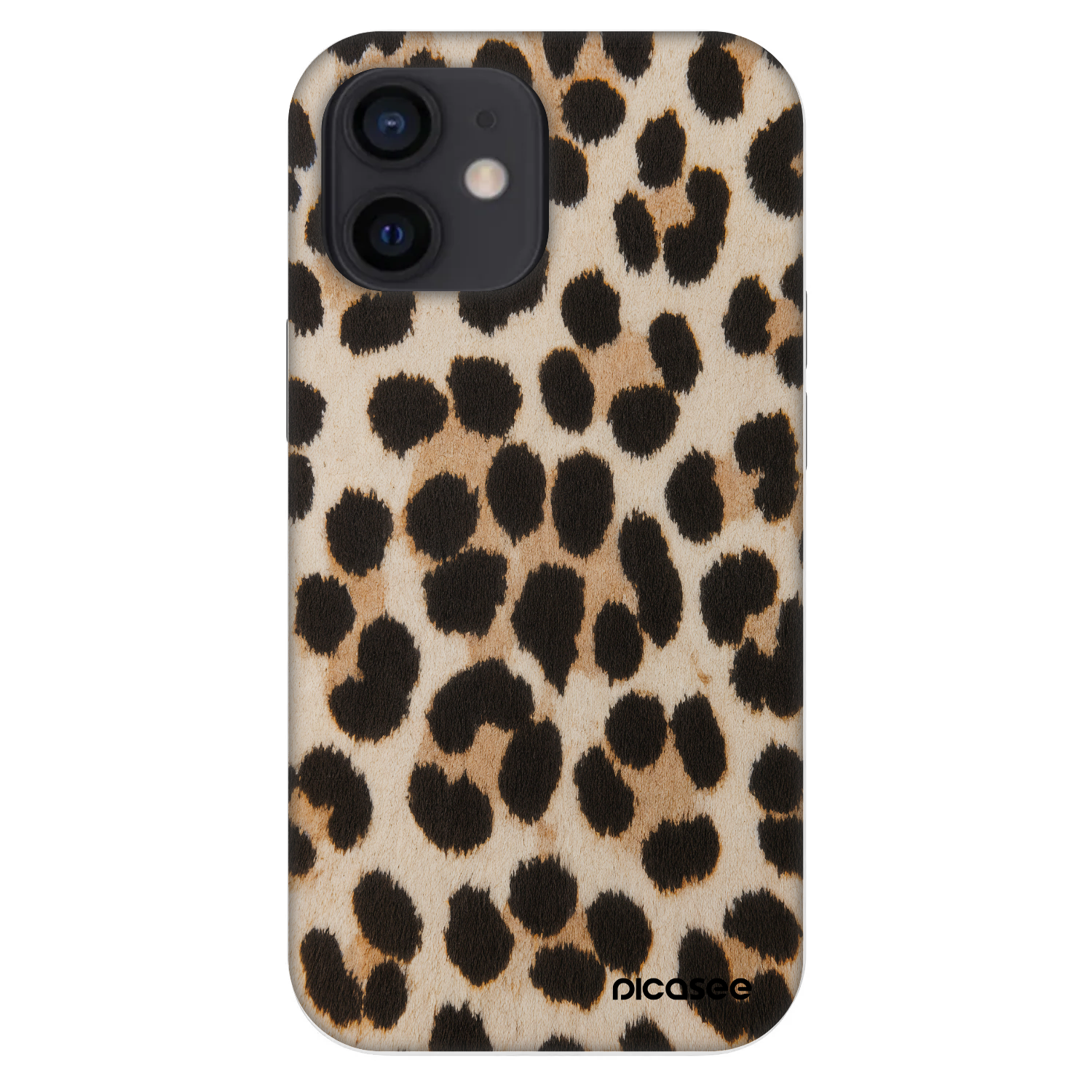 Picasee Fashion Case pentru Apple iPhone 12 mini - Brown Tiger