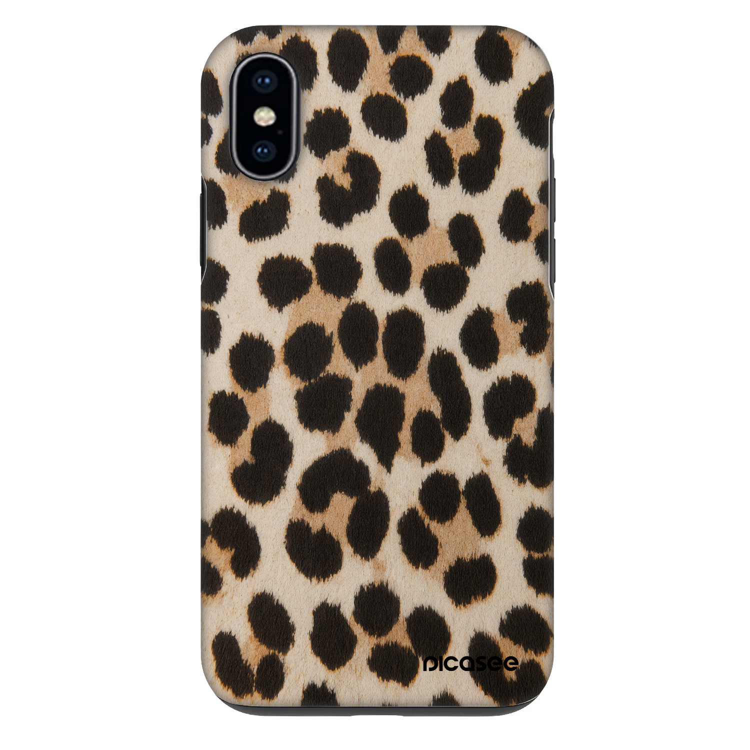 Picasee Fashion Case pentru Apple iPhone X/XS - Brown Tiger