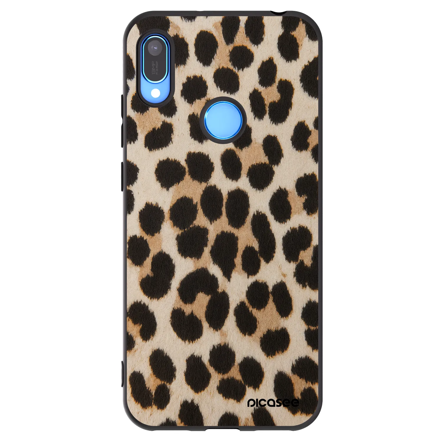 Picasee husă neagră din silicon pentru Huawei Y6 2019 - Brown Tiger