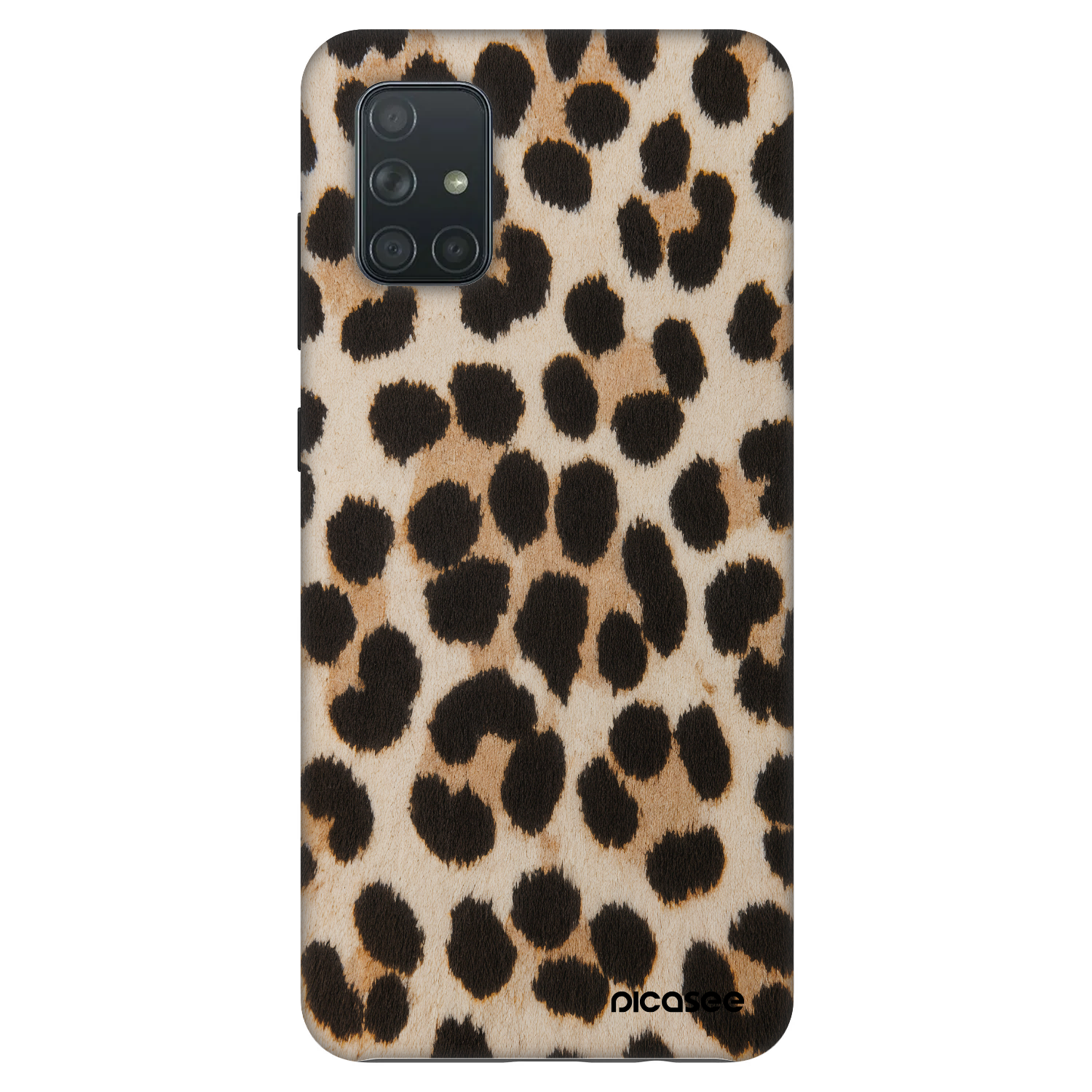 Picasee Fashion Case pentru Samsung Galaxy A71 A715F - Brown Tiger