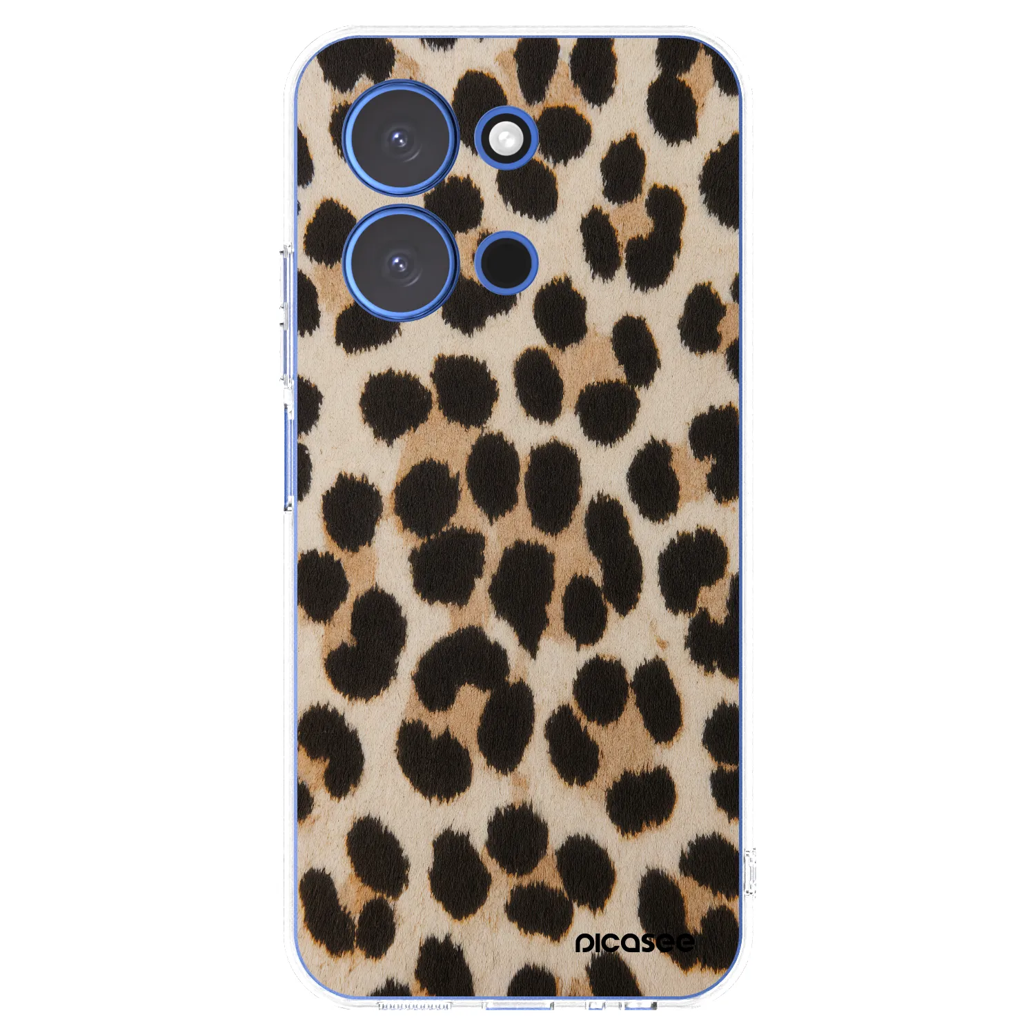 Picasee husă transparentă din silicon pentru Xiaomi Redmi 15C 4G - Brown Tiger