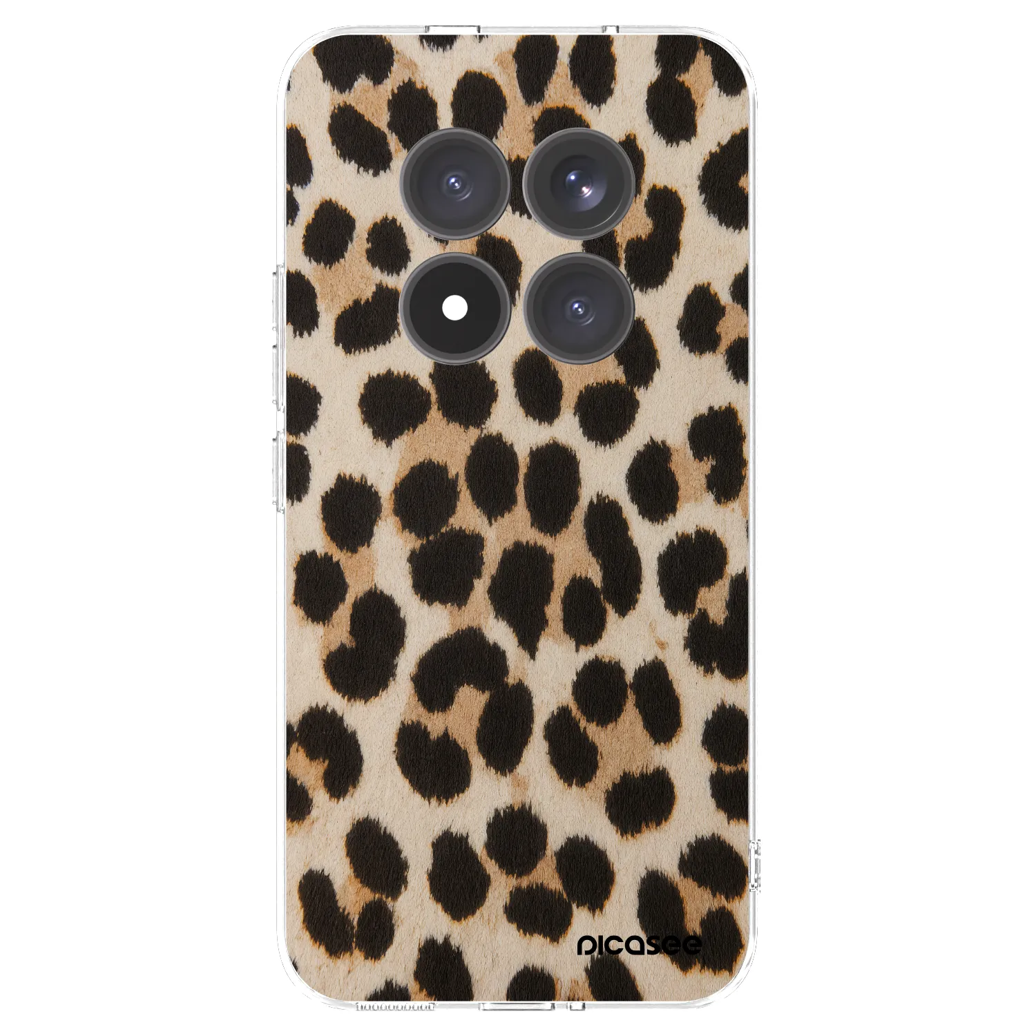 Picasee husă transparentă din silicon pentru Xiaomi Redmi Note 15 Pro+ - Brown Tiger