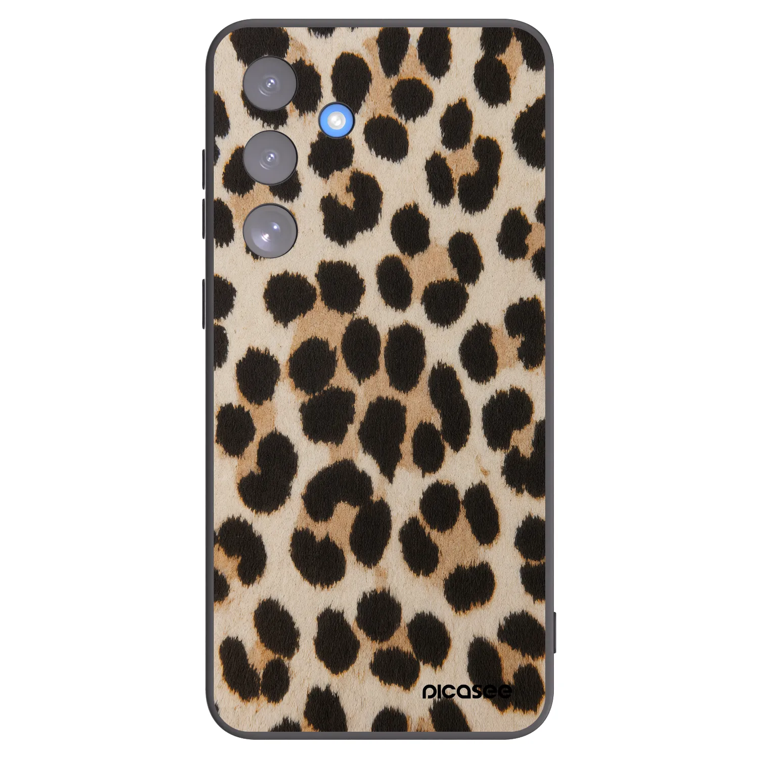 Picasee husă neagră din silicon pentru Samsung Galaxy S25 FE 5G - Brown Tiger