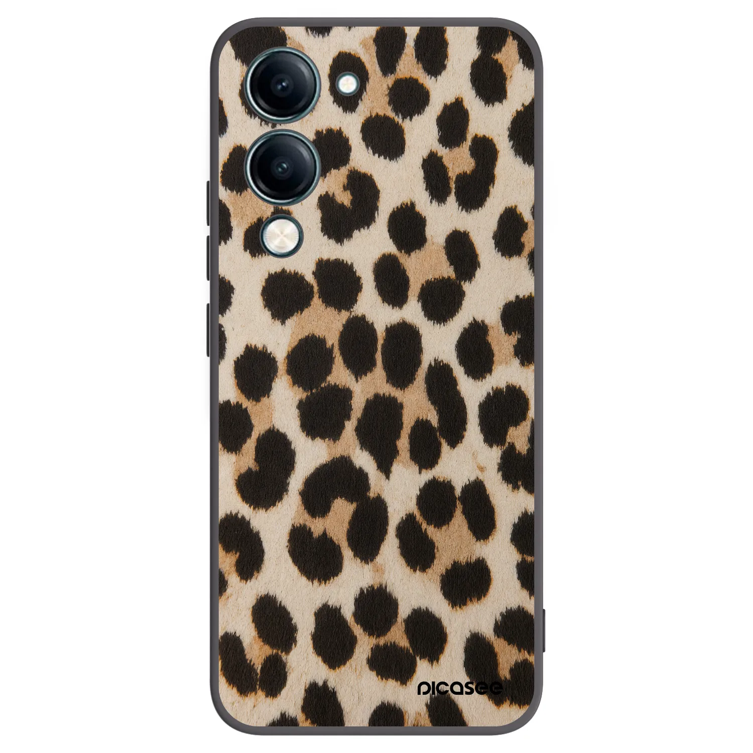 Picasee husă neagră din silicon pentru Vivo Y29s 5G - Brown Tiger