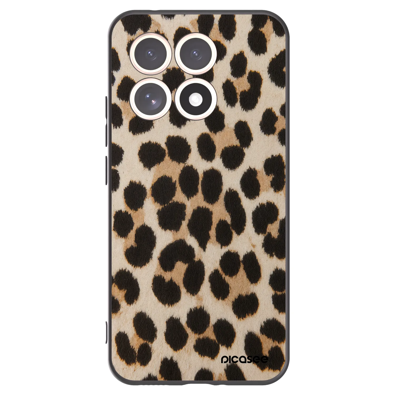 Picasee husă neagră din silicon pentru Xiaomi 15T - Brown Tiger