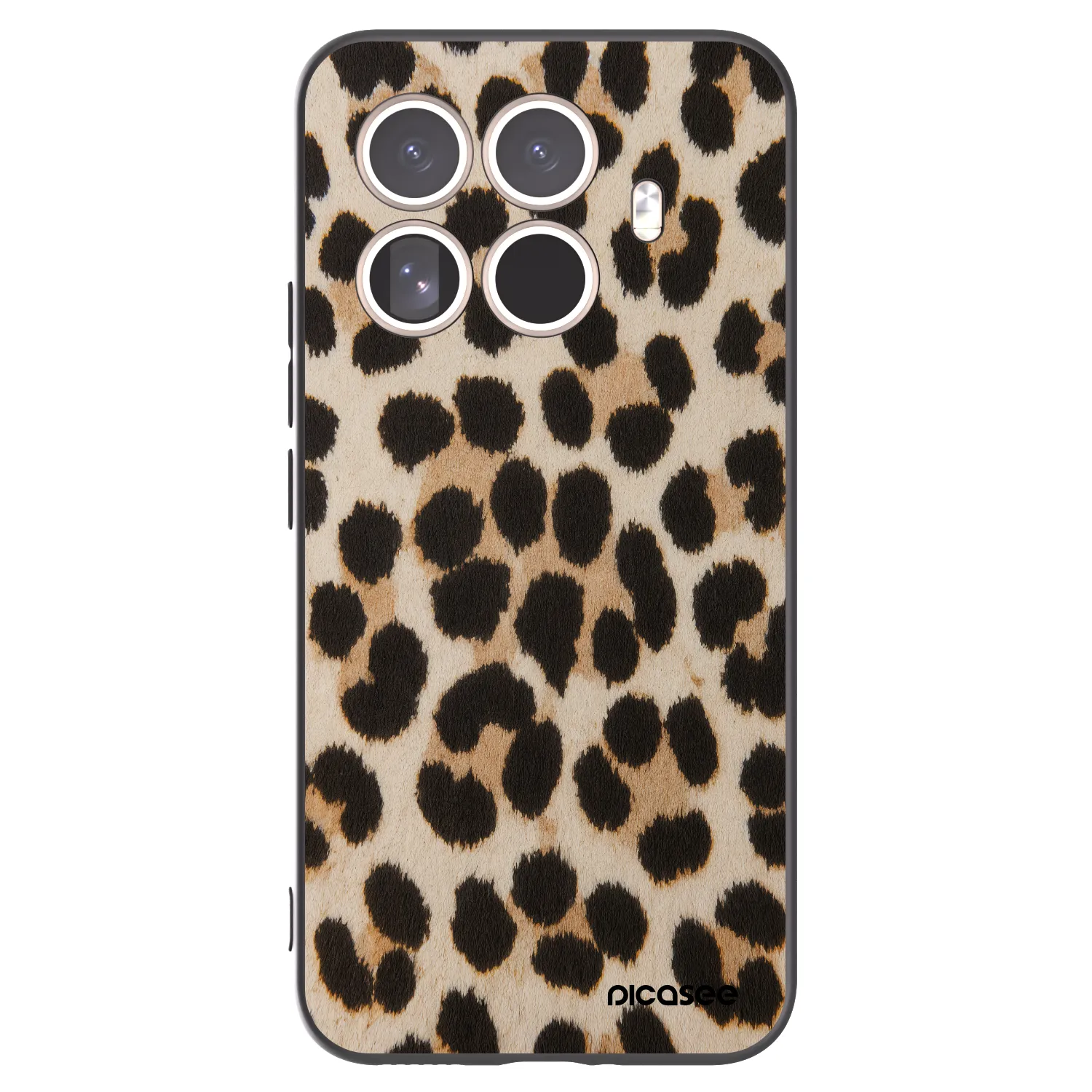 Picasee husă neagră din silicon pentru Xiaomi 15T Pro - Brown Tiger