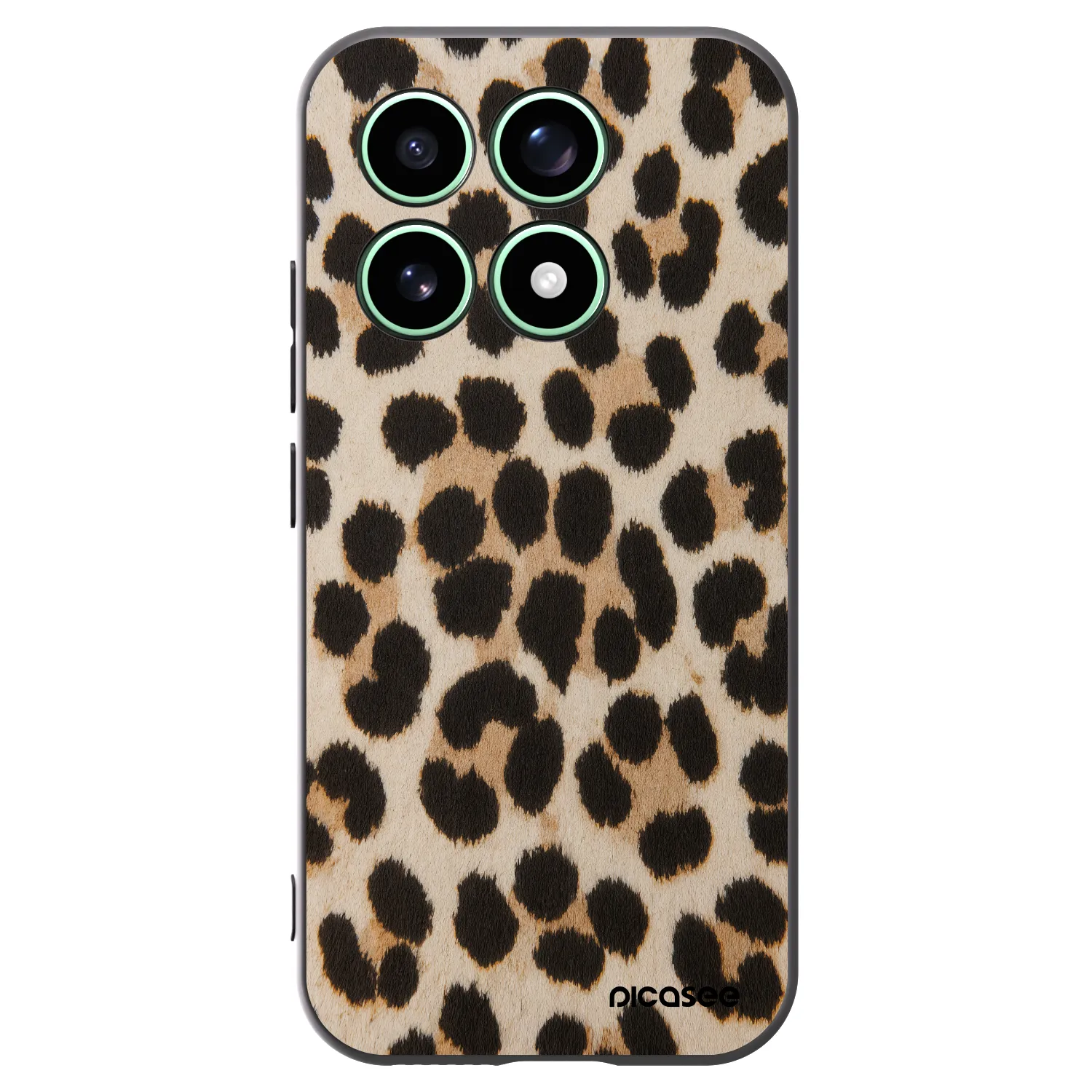 Picasee husă neagră din silicon pentru Xiaomi 17 - Brown Tiger