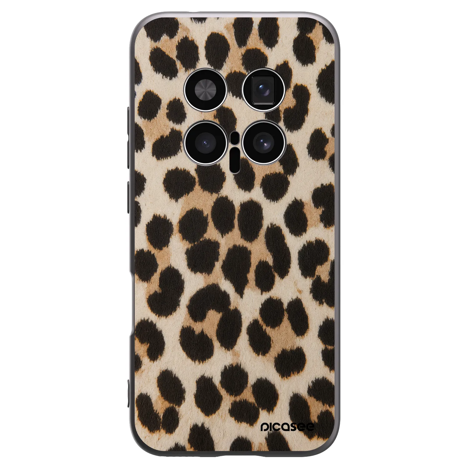 Picasee husă neagră din silicon pentru Honor Magic8 Pro 5G - Brown Tiger