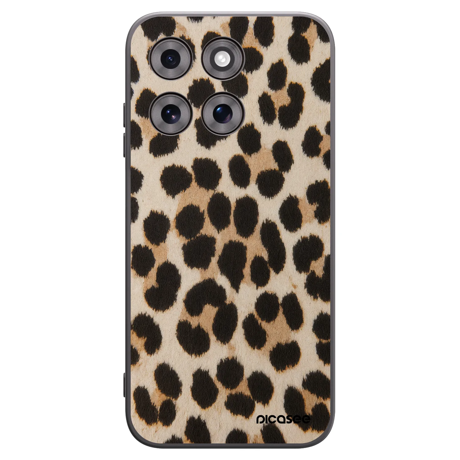 Picasee husă neagră din silicon pentru Motorola Moto G77 - Brown Tiger