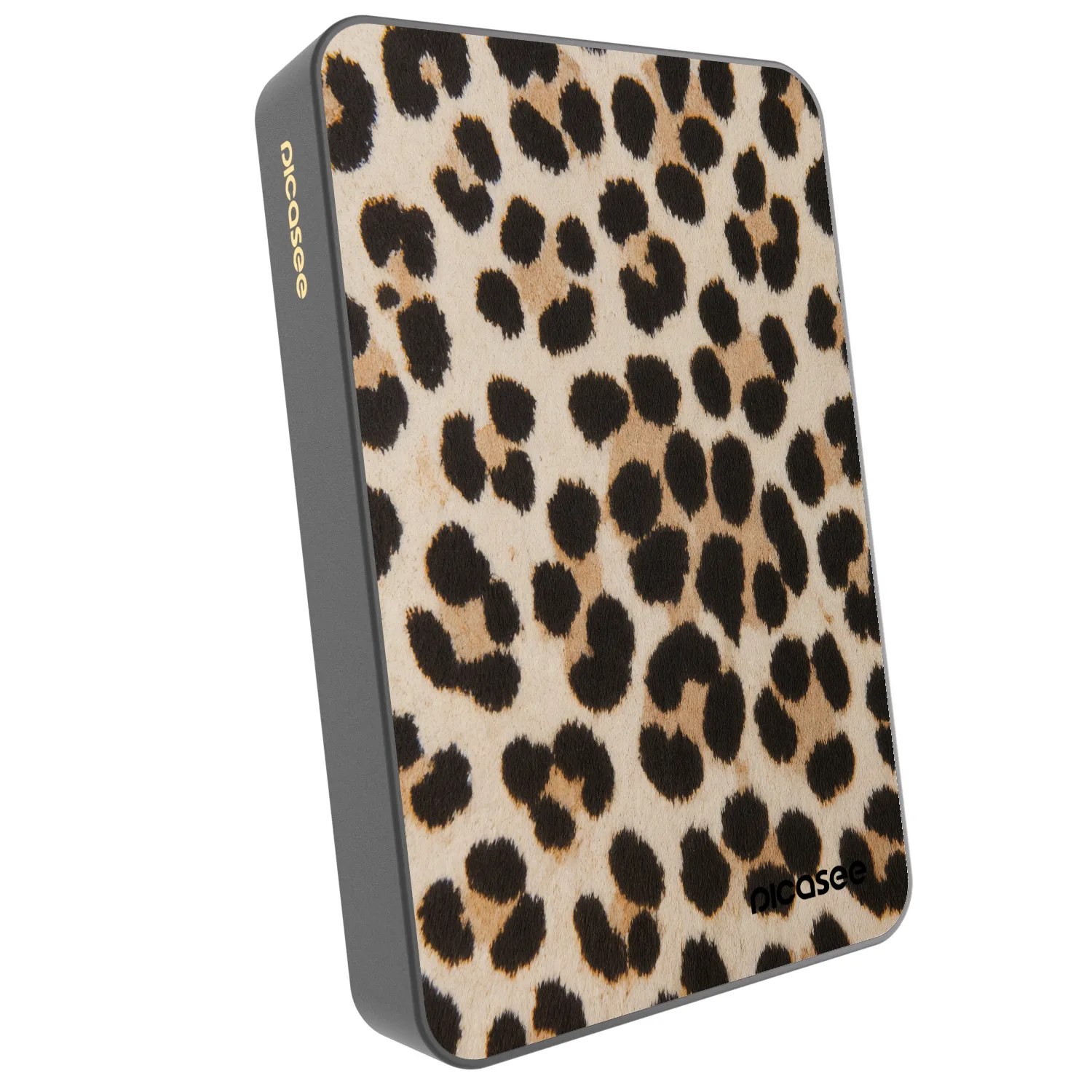 Picasee Powerbank cu MagSafe 10 000 mAh Gri - Brown Tiger