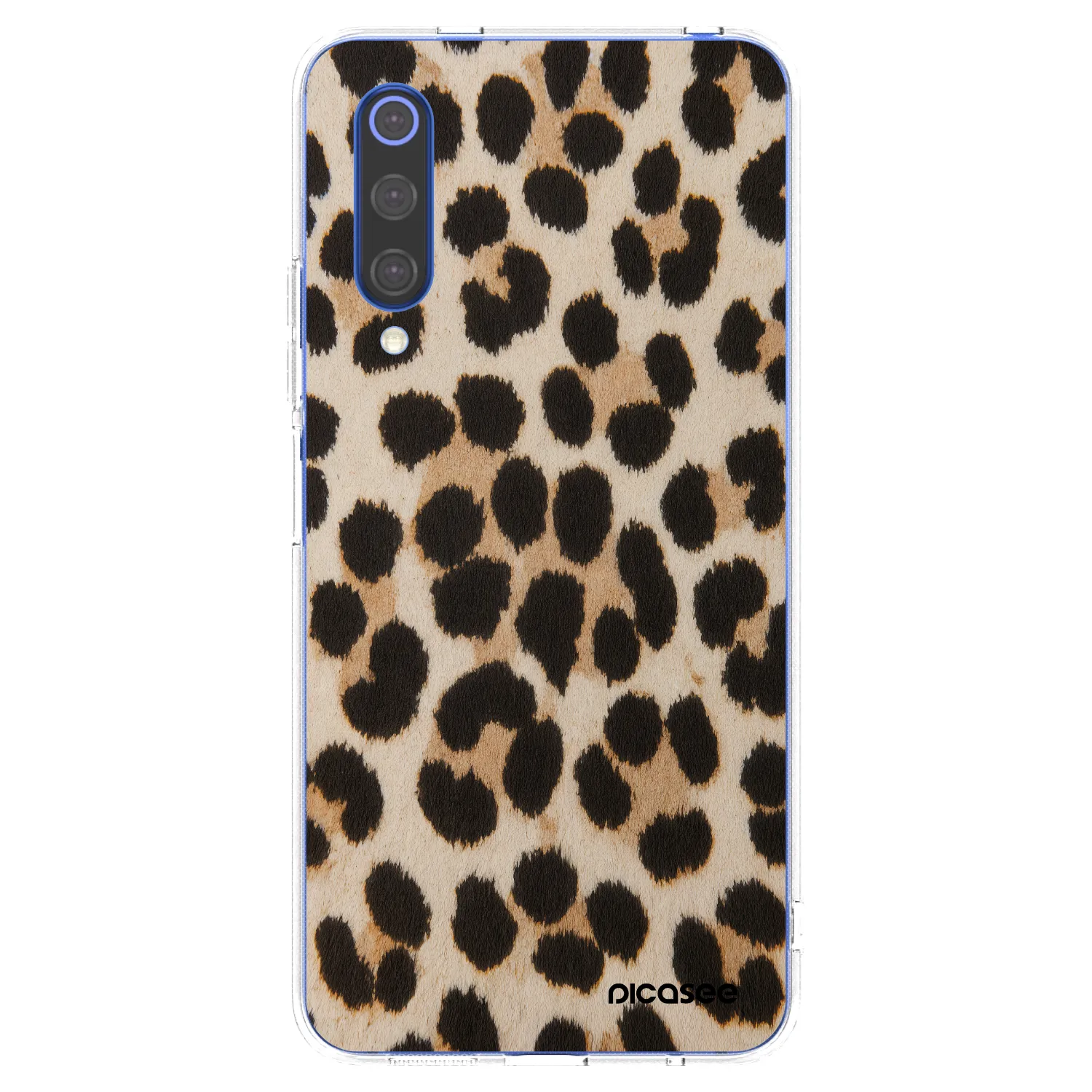 Picasee husă transparentă din silicon pentru Xiaomi Mi 9 SE - Brown Tiger