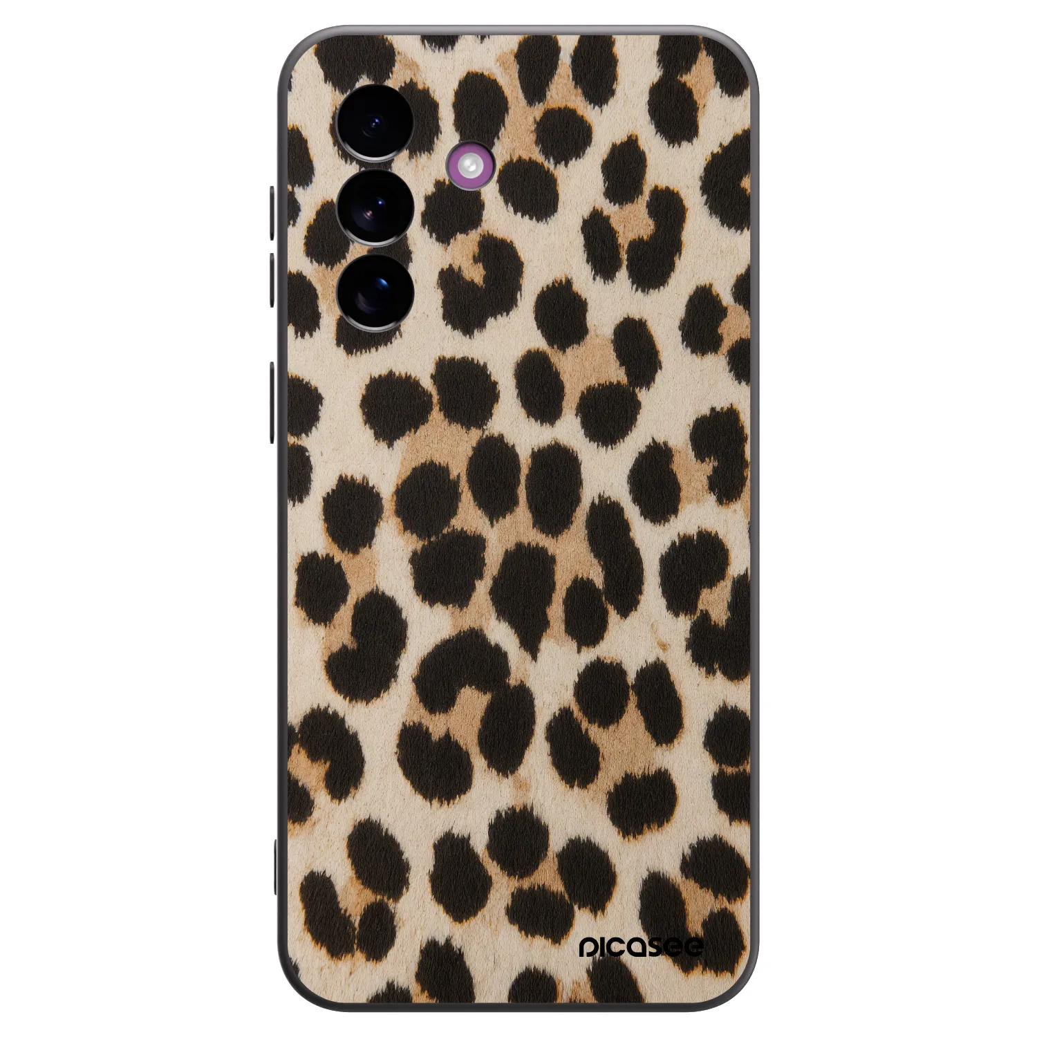 Picasee husă neagră din silicon pentru Samsung Galaxy A37 - Brown Tiger