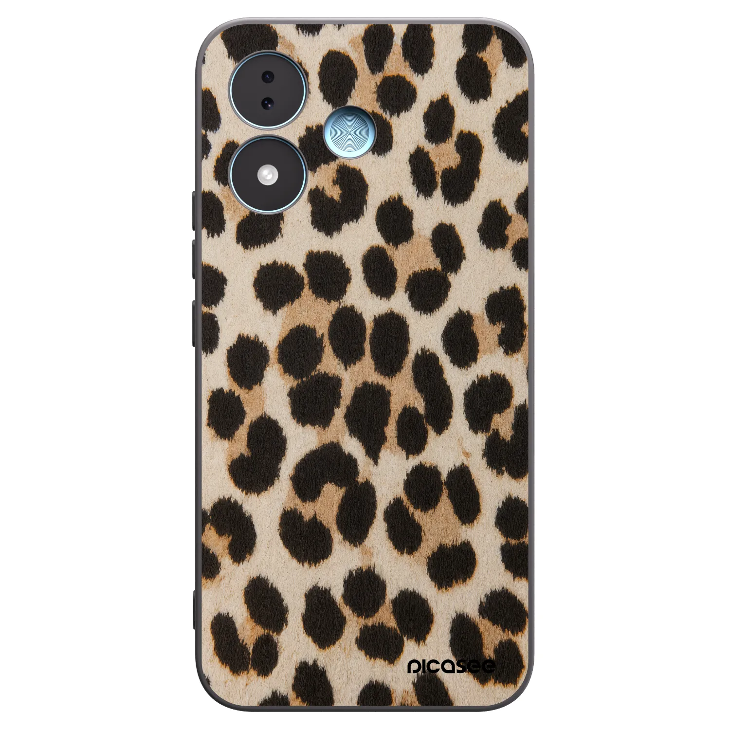 Picasee husă neagră din silicon pentru Xiaomi Redmi Note 17 5G - Brown Tiger
