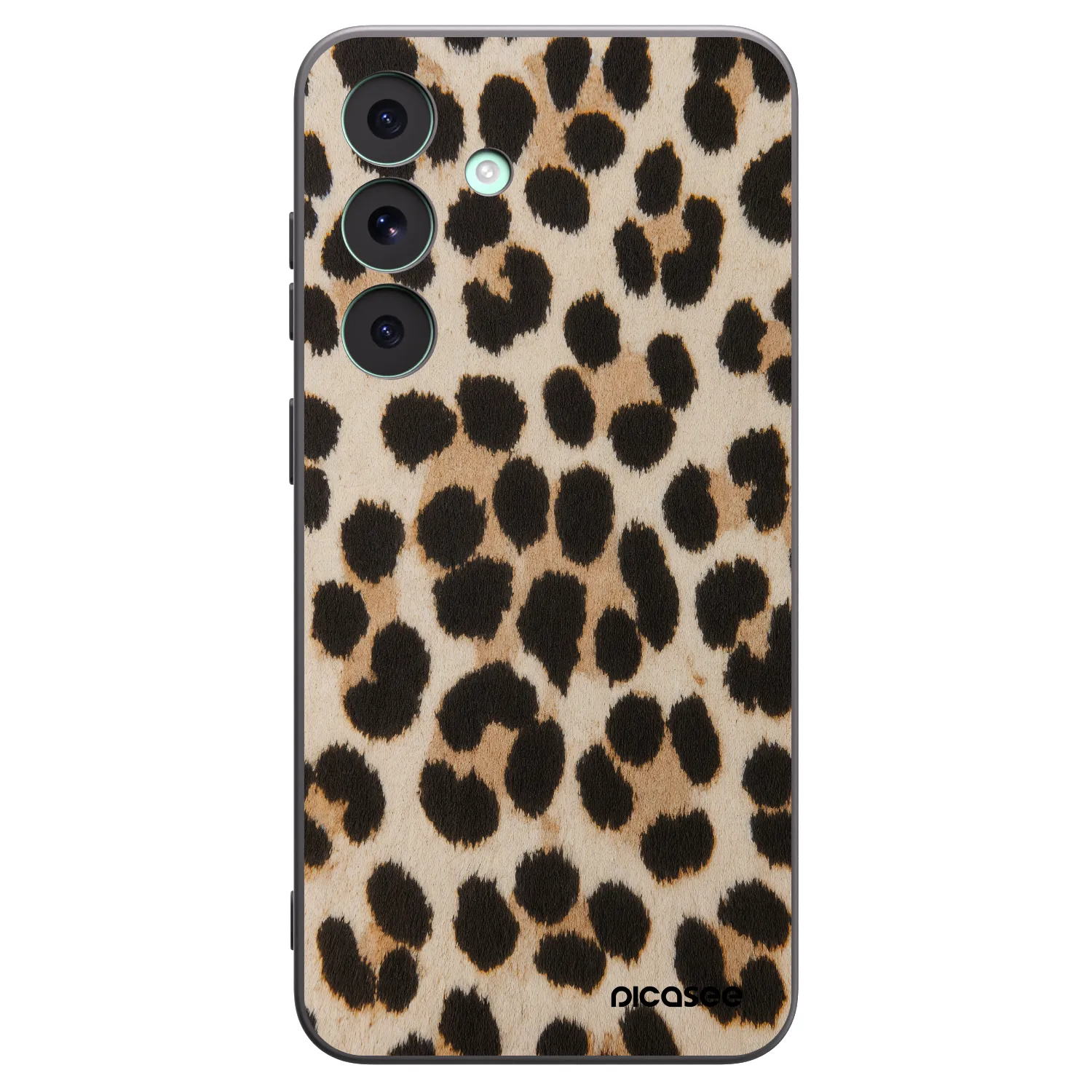 Picasee husă neagră din silicon pentru Samsung Galaxy S26 FE - Brown Tiger