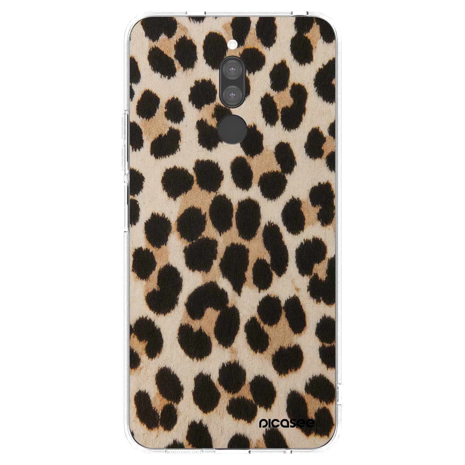 Picasee husă transparentă din silicon pentru Xiaomi Redmi 8 - Brown Tiger