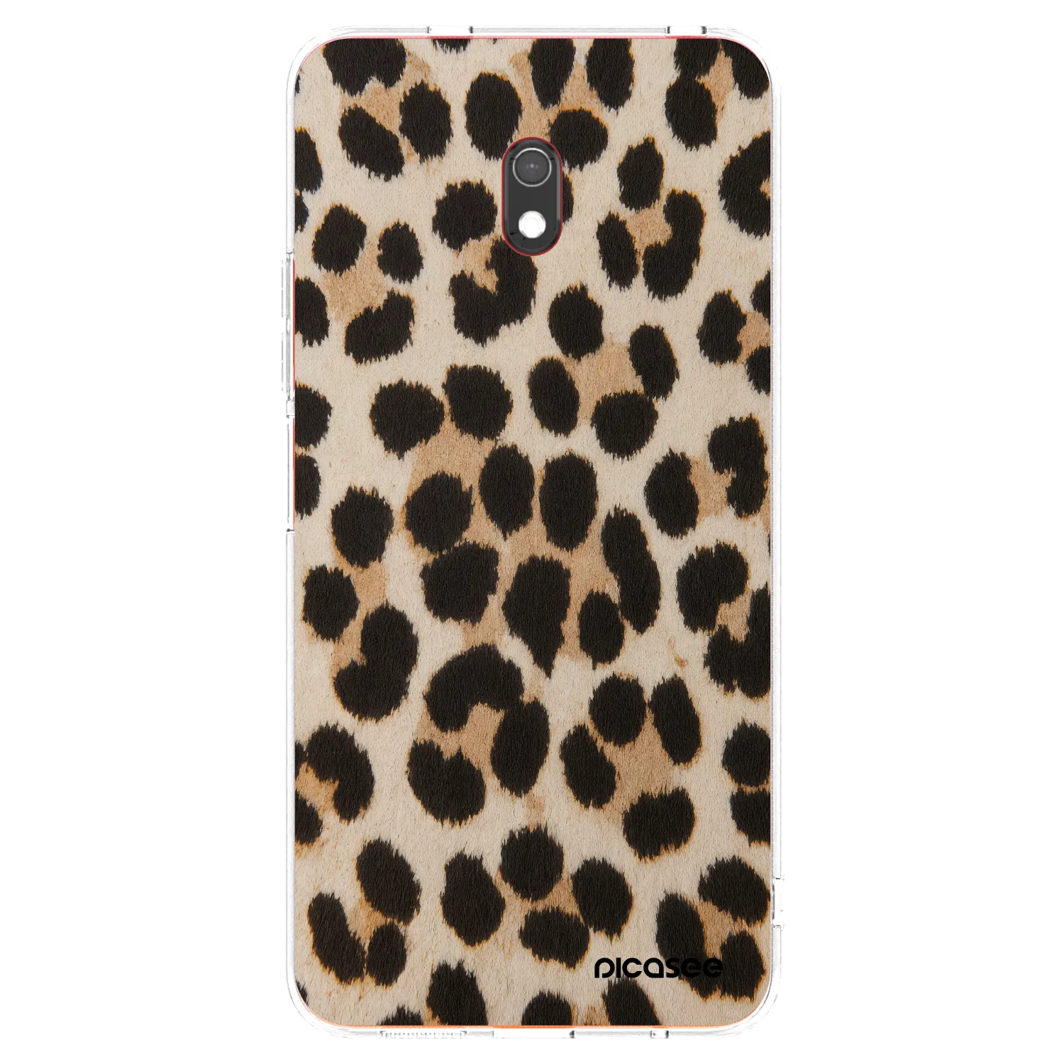 Picasee husă transparentă din silicon pentru Xiaomi Redmi 8A - Brown Tiger