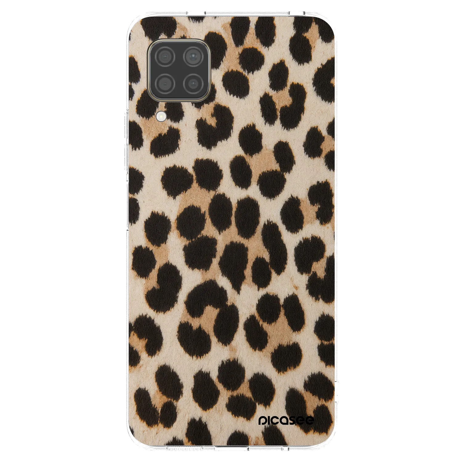 Picasee husă transparentă din silicon pentru Huawei P40 Lite - Brown Tiger