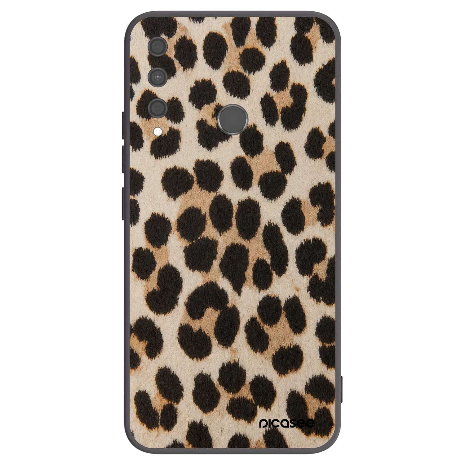 Picasee husă neagră din silicon pentru Huawei P40 Lite E - Brown Tiger