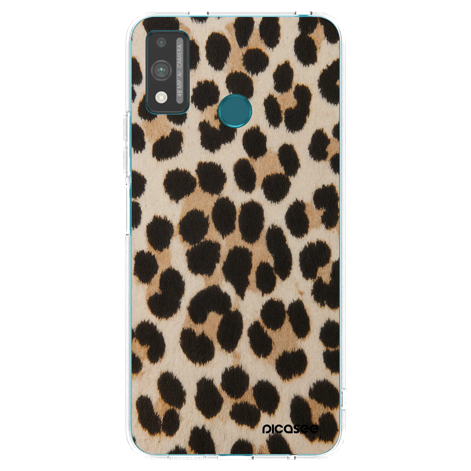 Picasee husă transparentă din silicon pentru Honor 9X Lite - Brown Tiger