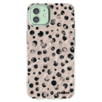 Picasee husă transparentă din silicon pentru Apple iPhone 12 - Inked