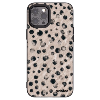 Picasee husă neagră din silicon pentru Apple iPhone 12 Pro Max - Inked