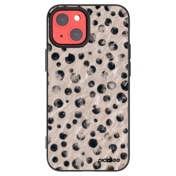 Picasee husă neagră din silicon pentru Apple iPhone 13 mini - Inked