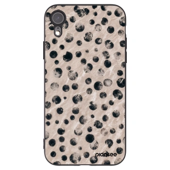 Picasee husă neagră din silicon pentru Apple iPhone XR - Inked