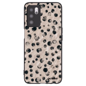 Picasee husă neagră din silicon pentru OPPO A16s - Inked