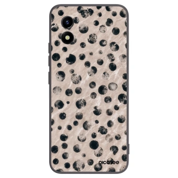 Picasee husă neagră din silicon pentru Vivo Y01 - Inked