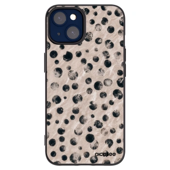 Picasee husă neagră din silicon pentru Apple iPhone 14 - Inked