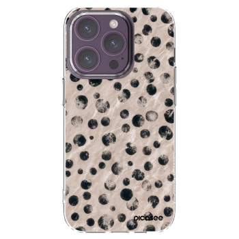 Picasee husă transparentă din silicon pentru Apple iPhone 14 Pro - Inked