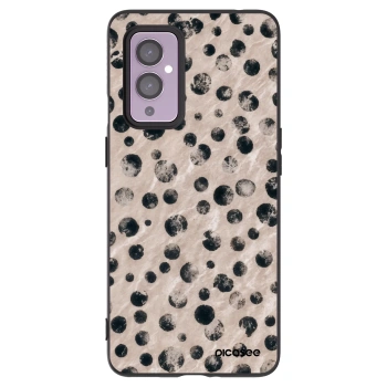 Picasee husă neagră din silicon pentru OnePlus 9 - Inked
